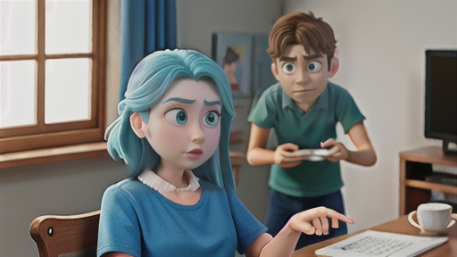 画面を流れるコメント