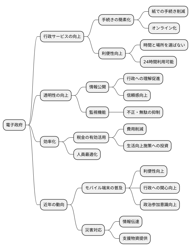 電子政府とは